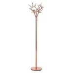 Praktičen obešalnik WINN, primeren za vsak prostor. Narejen je iz kromiranega jekla v barvi bakra. Dimenzija : - Fi: 40 cm - V: 180 cm Barva: - baker