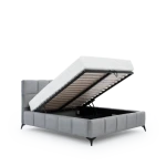 Oblazinjena postelja ANGELINA 180 x 200 cm . Oblazinjena postelja ANGELINA 180 x 200 cm je izjemno kvalitetna postelja dobavljiva v treh različnih dimenzijah