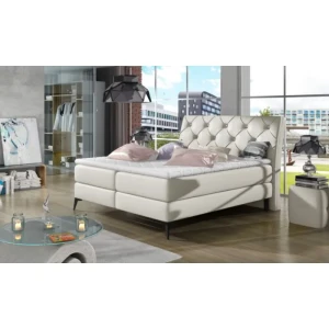 Oblazinjena postelja ATOL 3 160x200 . Moderna udobna postelja ATOL 3 160X200 vam bo zagotovila miren spanec. Postelja ima dva ločena predala za shranjevanje