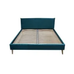 Oblazinjena postelja INDIA 160x200 . Moderna udobna postelja INDIA vam bo zagotovila miren spanec. Dobavljiva je v več barvah blaga. Dimenzija: D: 200 x Š: