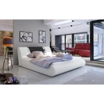 Oblazinjena postelja NELI 140x200 . Moderna udobna postelja NELI vam bo zagotovila miren spanec. Dobavljiva je v več barvah umetnega usnja. Postelja ima