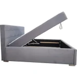 Oblazinjena postelja TELMA . Oblazinjena postelja TELMA bo poskerrbela za vaš miren spanec. Narejena je iz kvalitetnega materiala in mehke in trpežne