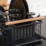 ODCEJALNIK ESTIA 44X32X20 CM ČRN BAMBOO METALLIC - slika 8