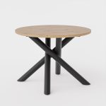 Okrogla jedilna miza OLIJA je eleganten kos pohištva, ki popestri vaš prostor s svojo eleganco in prefinjenostjo. Primerna je za vsak prostor, tako za dnevno