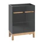 Kopalniški blok ALI je možno naročiti v kompletu (kopalniški bloki ALI) ali pa po posameznih elementih po vaši izbiri. Omara pod umivalnikom ALI 60D je