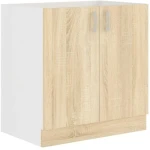 Omara za pomivalno korito ARA 80D . Omara za pomivalno korito ARA 80D je sestavljena iz fronte in korpusa iz MDF plošče, debeline 16 mm. Robovi so iz