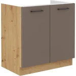 Omara za pomivalno korito OMIA 80D . Kuhinjo OMIA je možno naročiti v kompletu (Kuhinjski bloki OMIA) ali pa po posameznih elementih po vaši izbiri. Omara