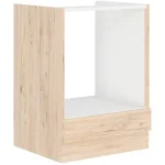 Kuhinjo SANREMO je možno naročiti v kompletu (kuhinjski bloki SANREMO ali pa po posameznih elementih po vaši izbiri. Omara za vgradno pečico SANREMO 60D je