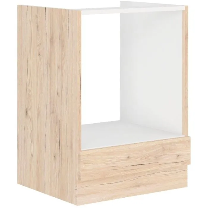 Omara za vgradno pečico SANREMO 60D . Kuhinjo SANREMO je možno naročiti v kompletu (kuhinjski bloki SANREMO ali pa po posameznih elementih po vaši izbiri.