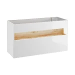 Kopalniški blok BAM je možno naročiti v kompletu (kopalniški bloki BAM mint in BAM bela) ali pa po posameznih elementih po vaši izbiri. Omarica pod