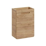 Omarica pod umivalnikom BUBA hrast 40D 2 . Kopalniški blok BUBA hrast je možno naročiti v kompletu (kopalniški bloki BUBA hrast) ali pa po posameznih