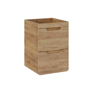 Omarica pod umivalnikom BUBA hrast 40D . Kopalniški blok BUBA hrast je možno naročiti v kompletu (kopalniški bloki BUBA hrast) ali pa po posameznih