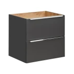 Omarica pod umivalnikom CAP 60D črna . Kopalniški blok CAP črna je možno naročiti v kompletu (kopalniški bloki CAP) ali pa po posameznih elementih po