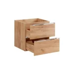 Omarica pod umivalnikom CAP 60D hrast . Kopalniški blok CAP hrast je možno naročiti v kompletu (kopalniški bloki CAP hrast) ali pa po posameznih elementih