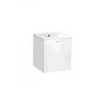 Omarica pod umivalnikom INKA 40D . Omarica pod umivalnikom INKA 40D je narejena iz laminirane plošče in MDF. Omarica ima sistem mehkega zapiranja. Ustreza