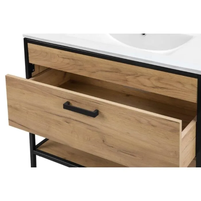 Omarica pod umivalnikom KLIN 80D Omarica pod umivalnikom KLIN 80D . Kopalniški blok KLIN je možno naročiti v kompletu ali pa po posameznih elementih po vaši izbiri. Omarica pod umivalnikom