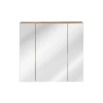 Omarica z ogledalom CAP 80G hrast . Kopalniški blok CAP je možno naročiti v kompletu (kopalniški bloki CAP) ali pa po posameznih elementih po vaši izbiri.