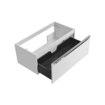 Omarica za umivalnik AURORA 90 . Omarica za umivalnik AURORA 90 cm je narejena iz kvalitetne laminirane plošče. Ta kolekcija je posebna, ker uporablja