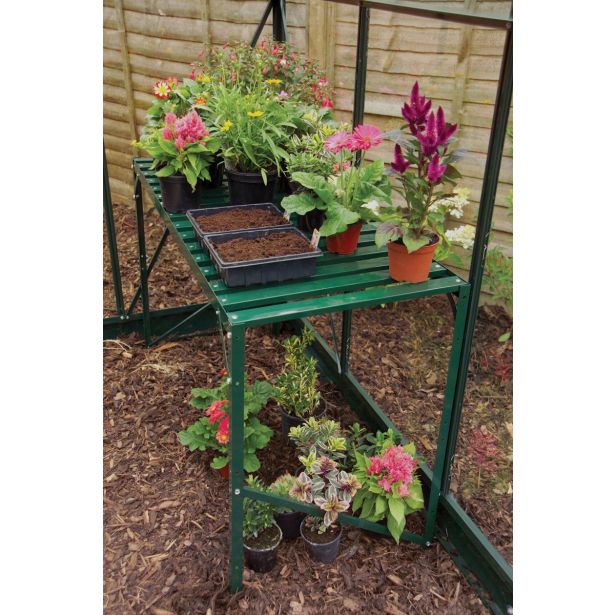 OPREMA ZA RASTLINJAK VITAVIA ALU MIZA 1 RAVEN 121X54X76CM. SMARAGDNA OPREMA ZA RASTLINJAK VITAVIA ALU MIZA 1 RAVEN 121X54X76CM. SMARAGDNA