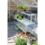 OPREMA ZA RASTLINJAK VITAVIA ALU MIZA 2 RAVNI 121X54X76CM. ALU - slika 6