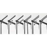 OPREMA ZA RASTLINJAK VITAVIA KOMPLET VITAVIA 11900,ČRN ZA OJAČITEV STREHE