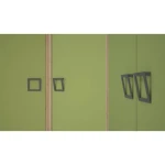 Otroška soba HAJDI 1 . HAJDI 1 je moderna otroška soba, ki ima veliko prostora za shranjevanje stvari in udobje vašega otroka. Komplet sestoji iz dveh