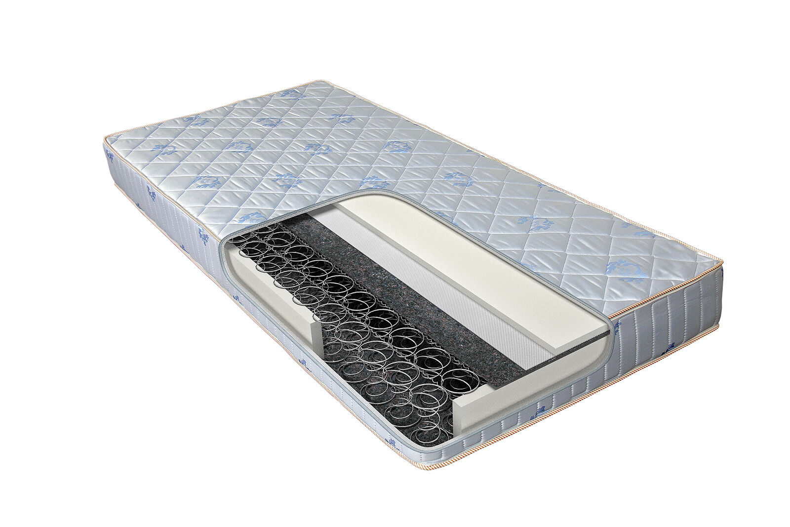 Otroška vzmetnica Dom-Clasic je klasična vzmetnica, ki nudi telesu ustrezno podporo. Jedro vzmetnice vsebuje klasično Bonell vzmetenje. Pas poliuretanske