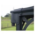 PALRAM PALERMO 4300 PAVILJON, SIVA/BRONZA - slika 12