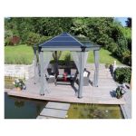 PALRAM ROMA PAVILJON, SIVA/BRONZA - slika 16