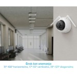 PAMETNA KAMERA REOLINK W437 IP KAMERA BELA - slika 9