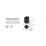 PAMETNA KAMERA ROBAXO RC992DR DUAL SMART360 - slika 2