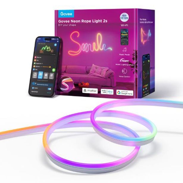 pametni-led-trak-govee-neon-rope-2-4m-bel-3564247-1 PAMETNI LED TRAK GOVEE NEON ROPE 2-4M BEL - slika 2