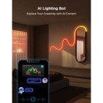 PAMETNI LED TRAK GOVEE NEON ROPE 2-4M ČRN - slika 5