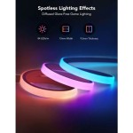 PAMETNI LED TRAK GOVEE RGBIC LED NEON ZA MIZO 3M - slika 5