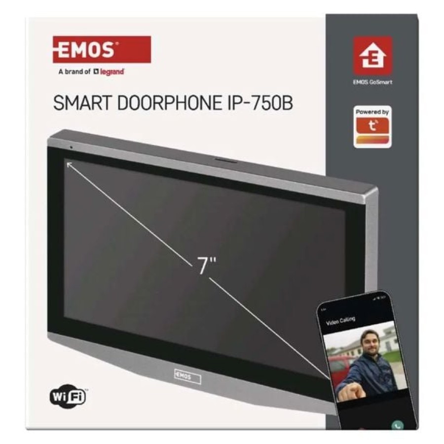 PAMETNI VIDEO DOMOFON EMOS GOSMART DODATNI ZASLON IP-750B ZA IP-750A - slika 9