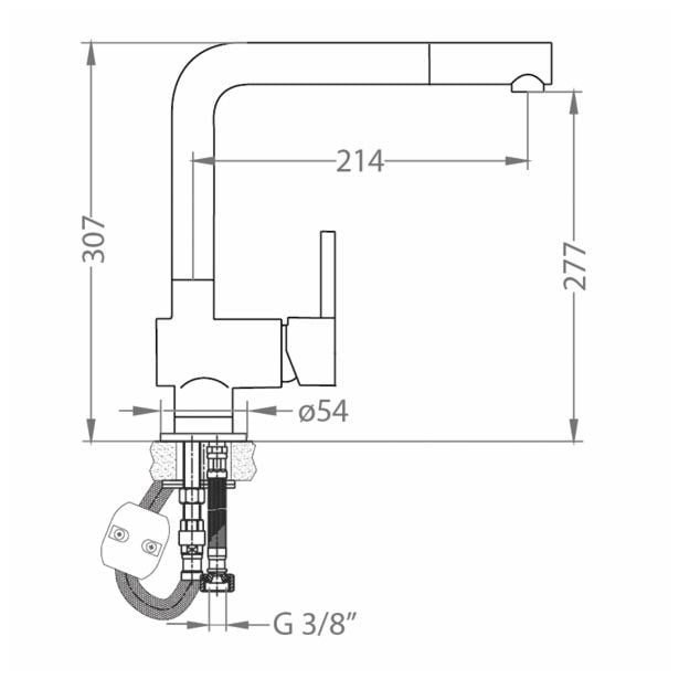 pipa-kuhinjska-alveus-stojeca-2-cevi-s-prho-azeta-p-1291975-1 PIPA KUHINJSKA ALVEUS STOJEČA, 2 CEVI, S PRHO AZETA-P - slika 4