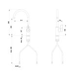 PIPA KUHINJSKA UNITAS ELITE ES20NI BRUŠENI NIKELJ - slika 4