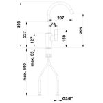 PIPA KUHINJSKA UNITAS ELITE S FLEX IZLIV ND - slika 4