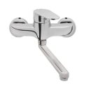 PIPA KUHINJSKA UNITAS INFINITY STENSKA, DOLGI IZLIV L=120 MM