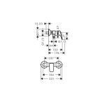 PIPA ZA TUŠ HANSGROHE MYCUBE - slika 4