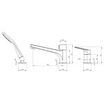 PIPA ZA TUŠ KAD DEANTE SET JASMIN NERO BGJ N13M - slika 4