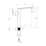 PIPA ZA UMIVALNIK DEANTE ARNIKA NERO BQA N20K - slika 6
