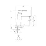 PIPA ZA UMIVALNIK DEANTE ARNIKA NERO BQA N20M - slika 10