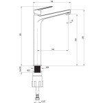 PIPA ZA UMIVALNIK DEANTE JASMIN BGJ 020K - slika 10