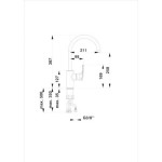 PIPA ZA UMIVALNIK UNITAS ELITE J IZLIV 3 CEVI E20 KOTNI VENTILI - KUHINJSKA - slika 4