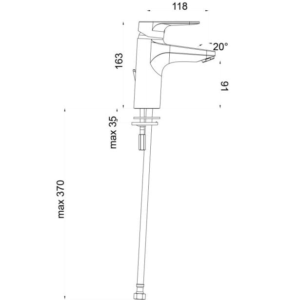 pipa-za-umivalnik-unitas-infinity-stojeca-povisana-2220435-1 PIPA ZA UMIVALNIK UNITAS INFINITY STOJEČA POVIŠANA - slika 4