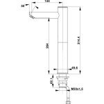 PIPA ZA UMIVALNIK UNITAS ZA UMIVALNIK FRESH N11 POVIŠANA 230V - slika 4