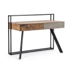 Pisalna miza 2C MANCHESTER . Pisalna miza 2C MANCHESTER ima okvir iz lesa in jekla. Ima nastavljive noge. Dimenzije: širina: 120cm globina: 60cm višina: