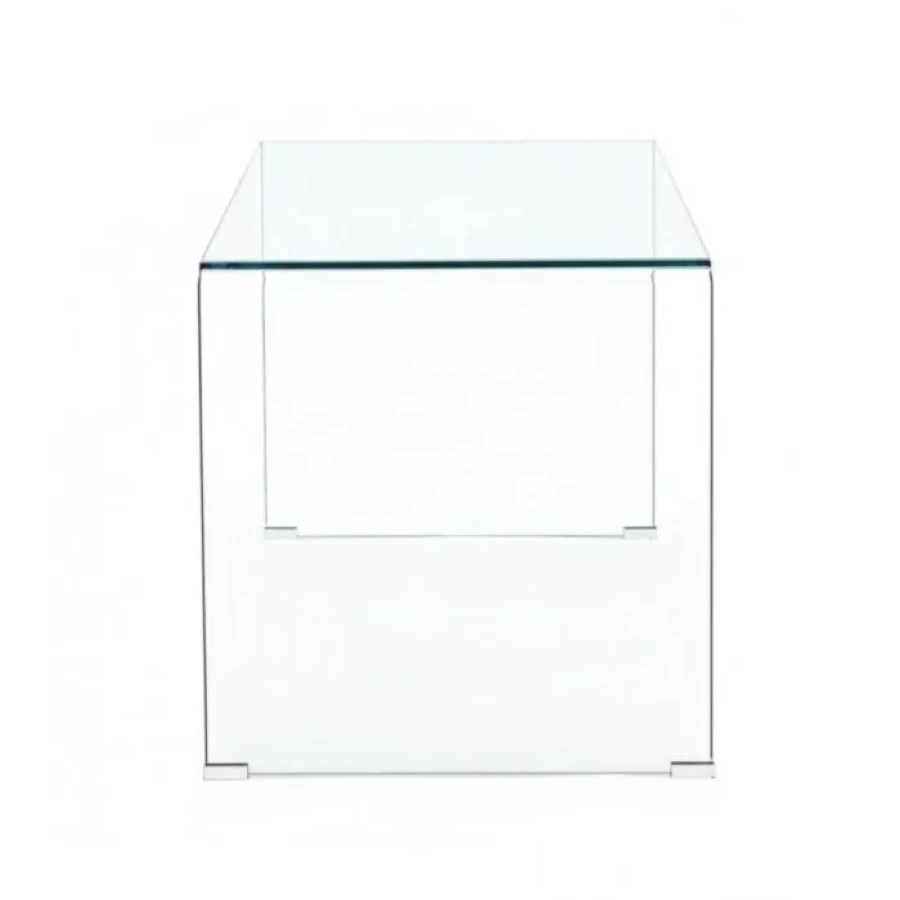 Pisalna miza IRIDE 126X70 . Pisalna miza IRIDE je iz stekla debeline 12mm. Dimenzije: širina: 126cm globina: 70cm višina: 74cm