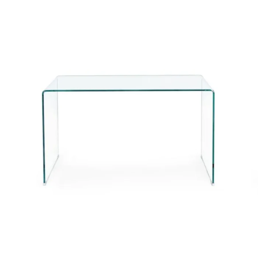 Pisalna miza IRIDE 126X70 . Pisalna miza IRIDE je iz stekla debeline 12mm. Dimenzije: širina: 126cm globina: 70cm višina: 74cm